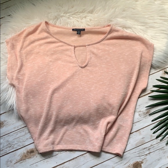 American Eagle 🦅 loose fitting blush pink top XS - Picture 2 of 3
